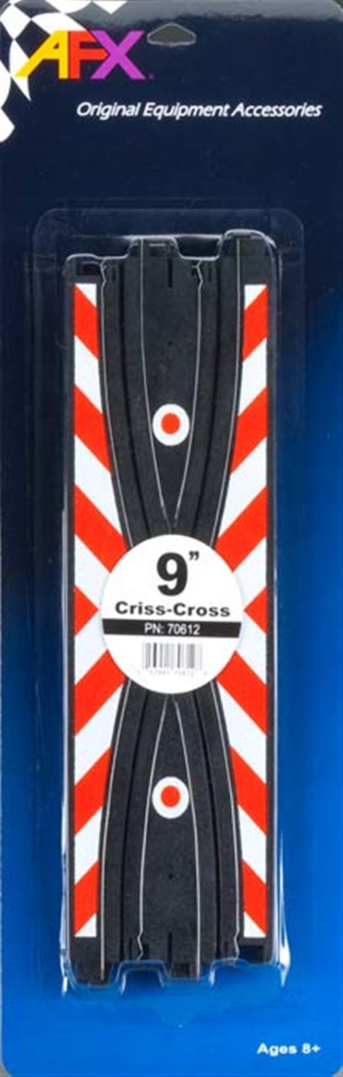 Afx/Racemasters Track Criss Cross 9 Pair Afx70612 Ho Slot Racing Track