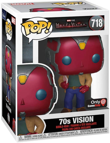 Funko Pop! Marvel Wandavision 70S Vision Exclusive Figure