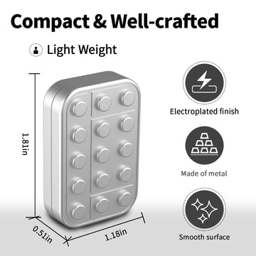 Fidget Toys Adults Metal Fidget Slider Magnetic Edc Haptic Fidget Toys For Adults