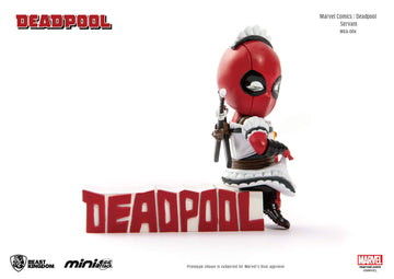 Beast Kingdom Marvel Comics Mea-004 Deadpool Servant (X-Force Version) Mini Egg Attack Action Figure