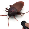 Tipmant Rc Cockroach Toy Remote Control Roach Insect Realistic Simulation Electric Electronic Animal For Cat Toddler Kids Birthd
