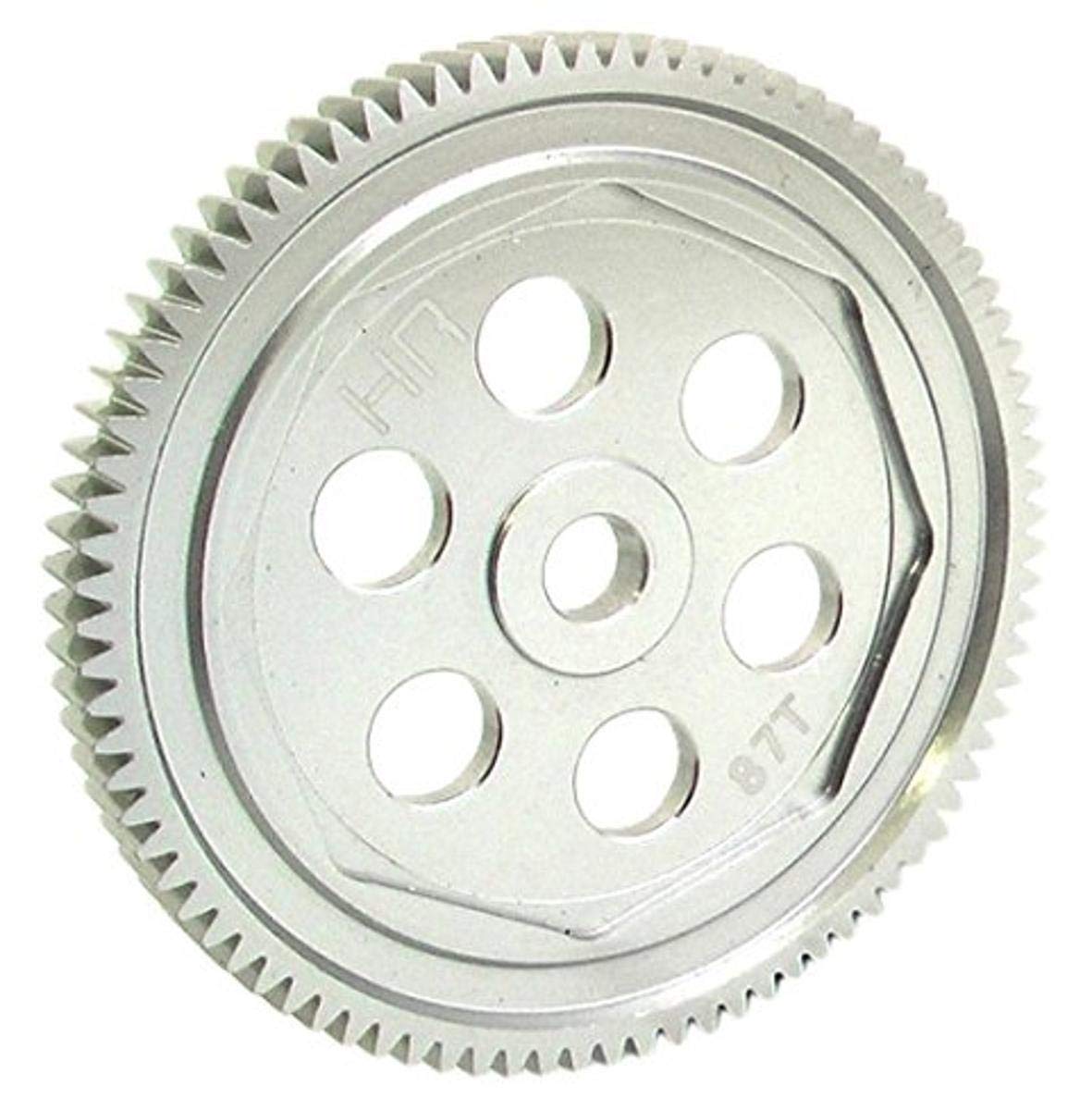 Hot Racing SCT887H 87t 48p Hard Anodized Aluminum Spur Gear Asc