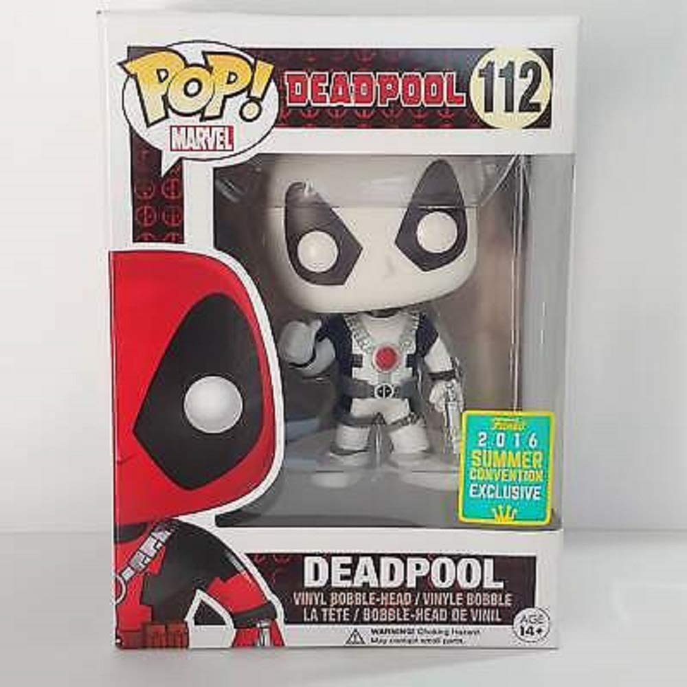 Funko POP! Black and White Deadpool #112 Summer Convention limited availability