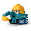 Robocar Poli, Poke DIE-CAST Metal Toy Cars, Excavator Construction Vehicle Toys (Non-Transforming Diecast Figure Vehicles), Kids