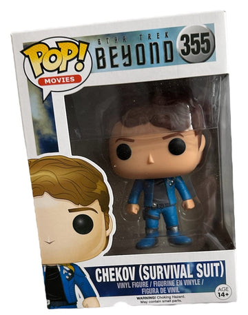 Funko - 355 - Pop - Star Trek Beyond - Chekov In Survival Suit - Edition Limitée