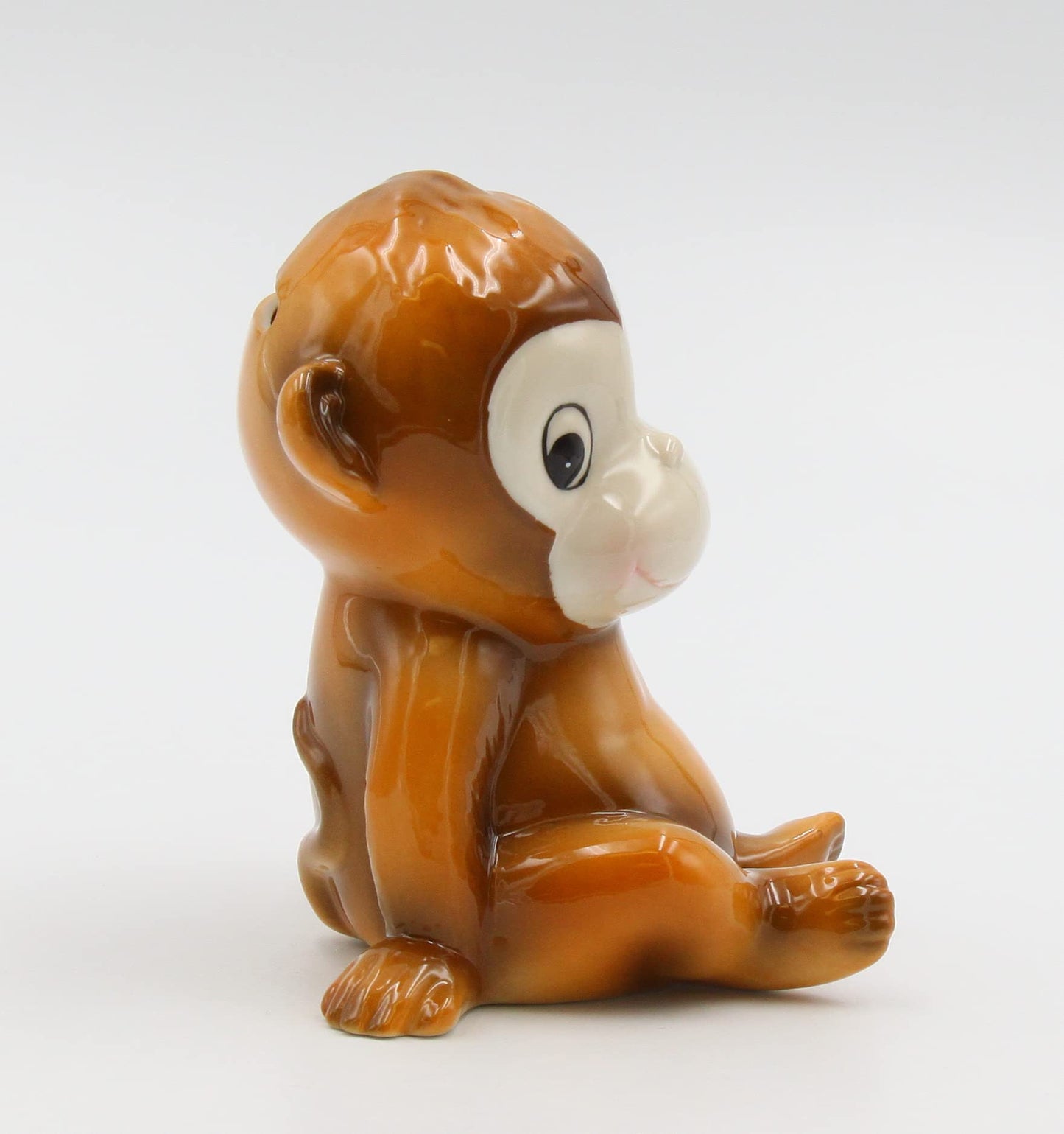 Cosmos Gifts 20913 Porcelain Monkey Piggy Bank 5' H