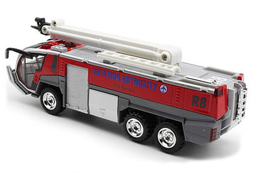 Ailejia Airport Fire Trucks for Boys, Fire Engine Toys Diecast Fire Truck Engine Pullback Friction Toy Engineering Vehicle fire