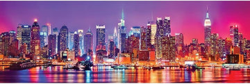 Masterpieces Cityscape Panoramics 1000 Puzzles Collection - New York Panoramic 1000 Piece Jigsaw Puzzle