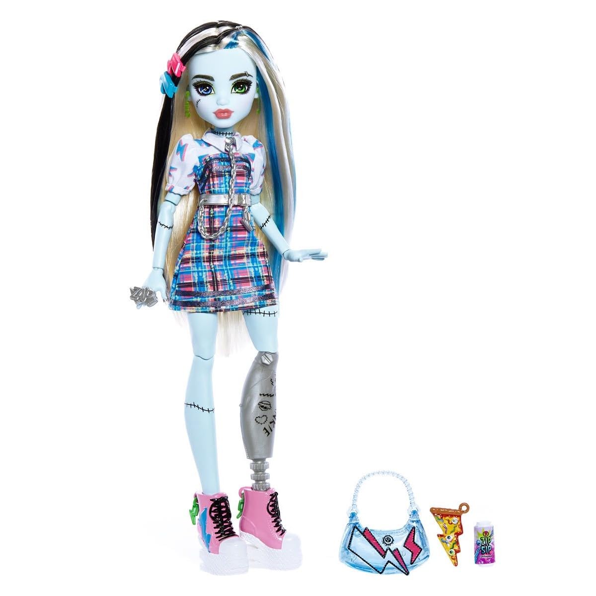 Monster High Frankie'S Day Out Doll, Mthky73, Pink