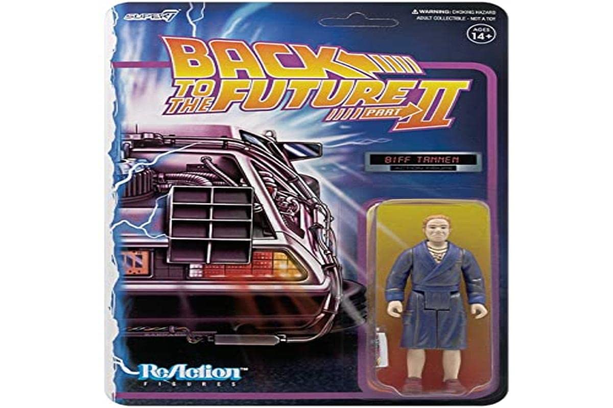 Super7 Back To The Future Part 2: Biff Tannen Reaction Figure, Multicolor