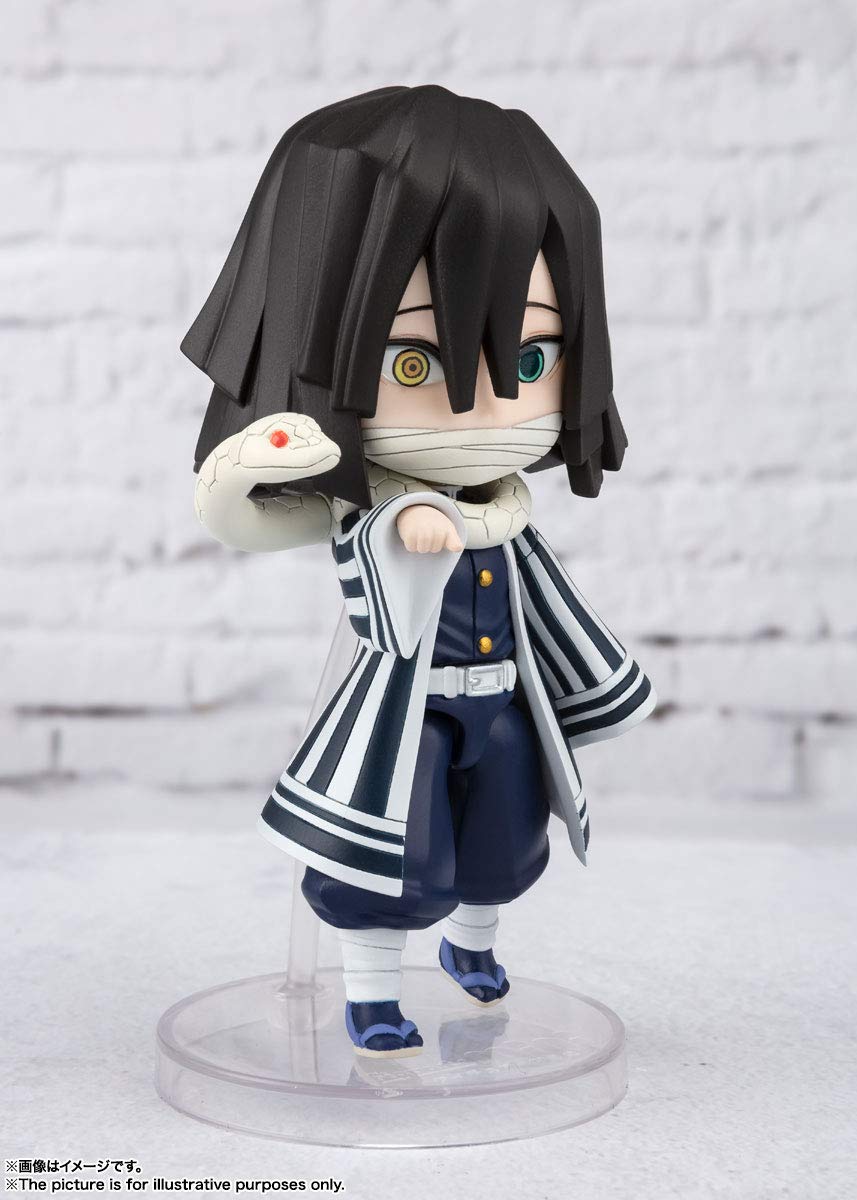 Tamashii Nations - Demon Slayer: Kimetsu No Yaiba - Iguro Obanai, Bandai Spirits Figuarts Mini Action Figure
