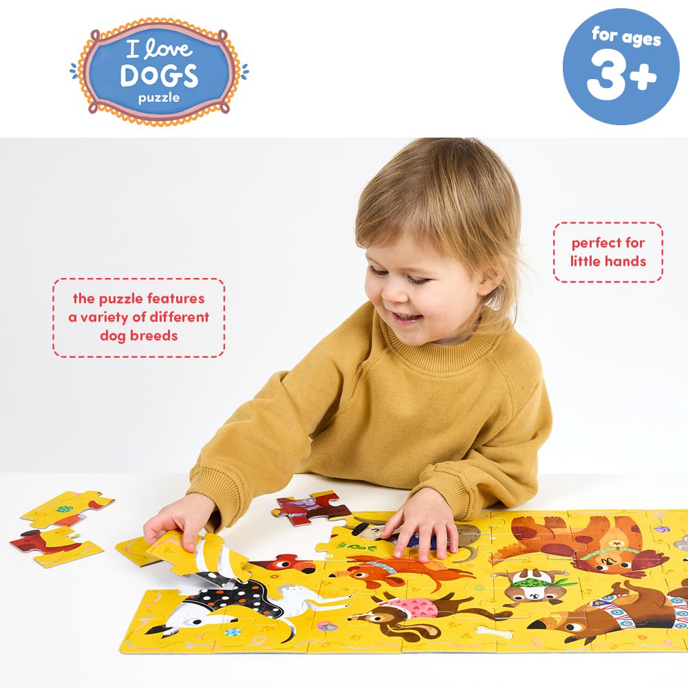I Love Dogs Puzzle 3+ Floor Puzzle