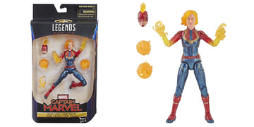 Captain Marvel Legends Figure (Binary Form)