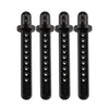 Shaluoman RC Aluminum Body Post Mounts for AXIAL 1:10 SCX10 Upgrade Parts Black Pack of 4