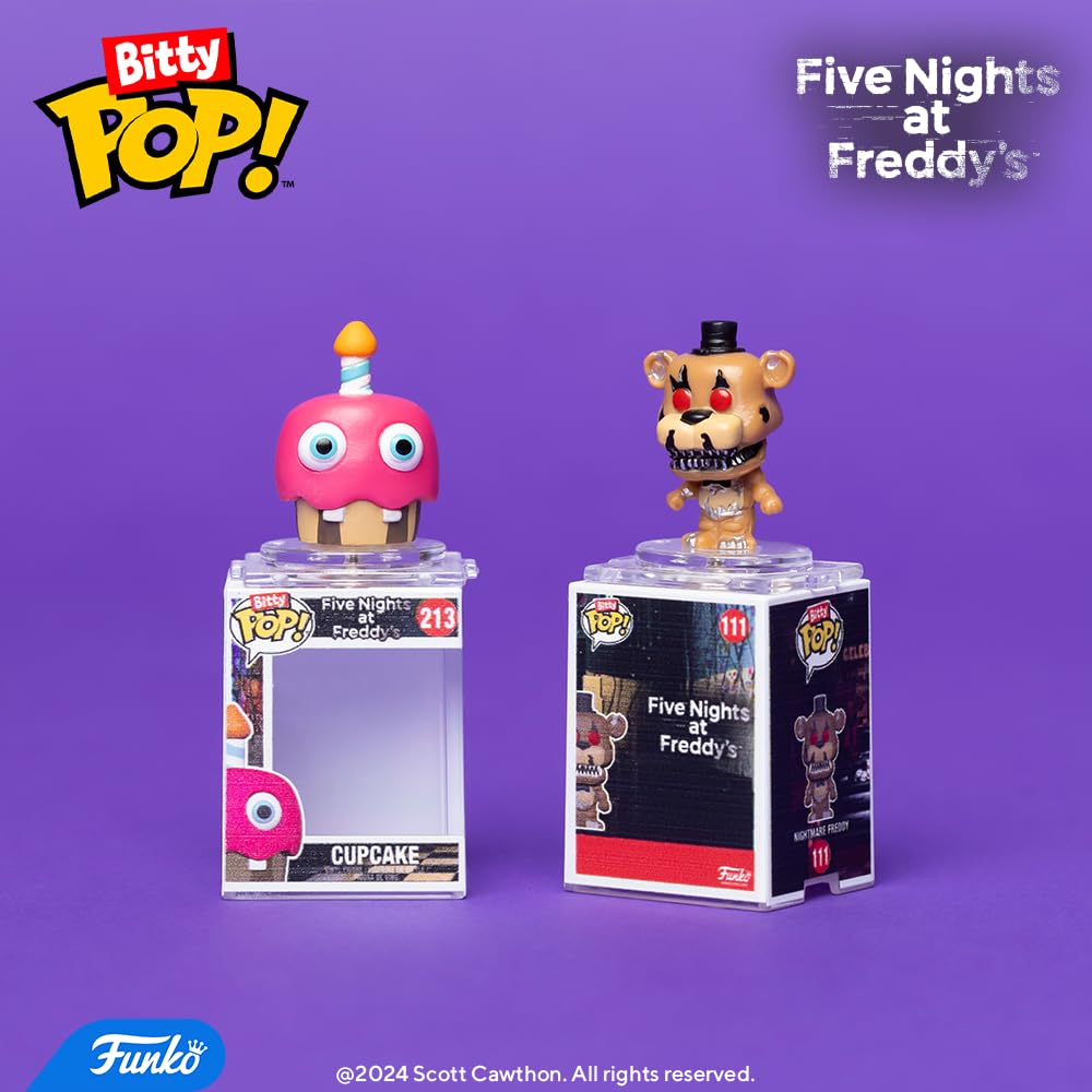 Funko Bitty Pop! Five Nights At Freddy'S (Fnaf)- Ballora And A Surprise Mystery Mini Figure - 0.9 Inch (2.2 Cm) Collectable - Gift Idea - Cake Topper