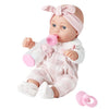 Enjoyin 12'' Baby Doll Gift Set with Pink Clothes, Blanket, and Bottle - Perfect Gift for Ages 3+