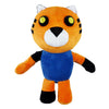 PIGGY Plush Toy Stuffed Animal - Tigry Model, 12" Orange Cotton Collectible