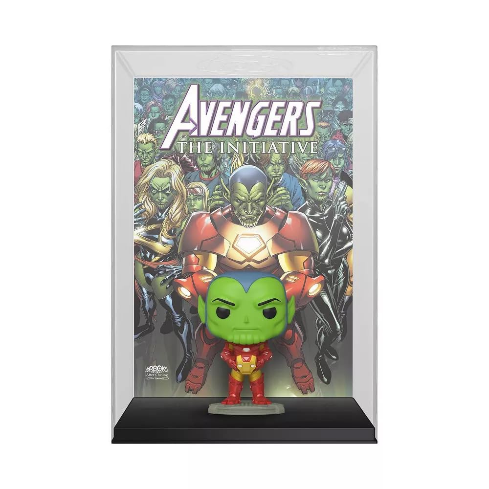 Funko Pop! Cover Art Marvel Collection Collectible Vinyl Figure Comic Covers (Skrull As Iron Man), 15689985