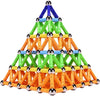 Ocensmice 308Pcs Magnetic Building Sticks Blocks Magnet Educational Toys STEM Toys for Kids and mature-themed 3D Construction Building Toy with Storage Bag