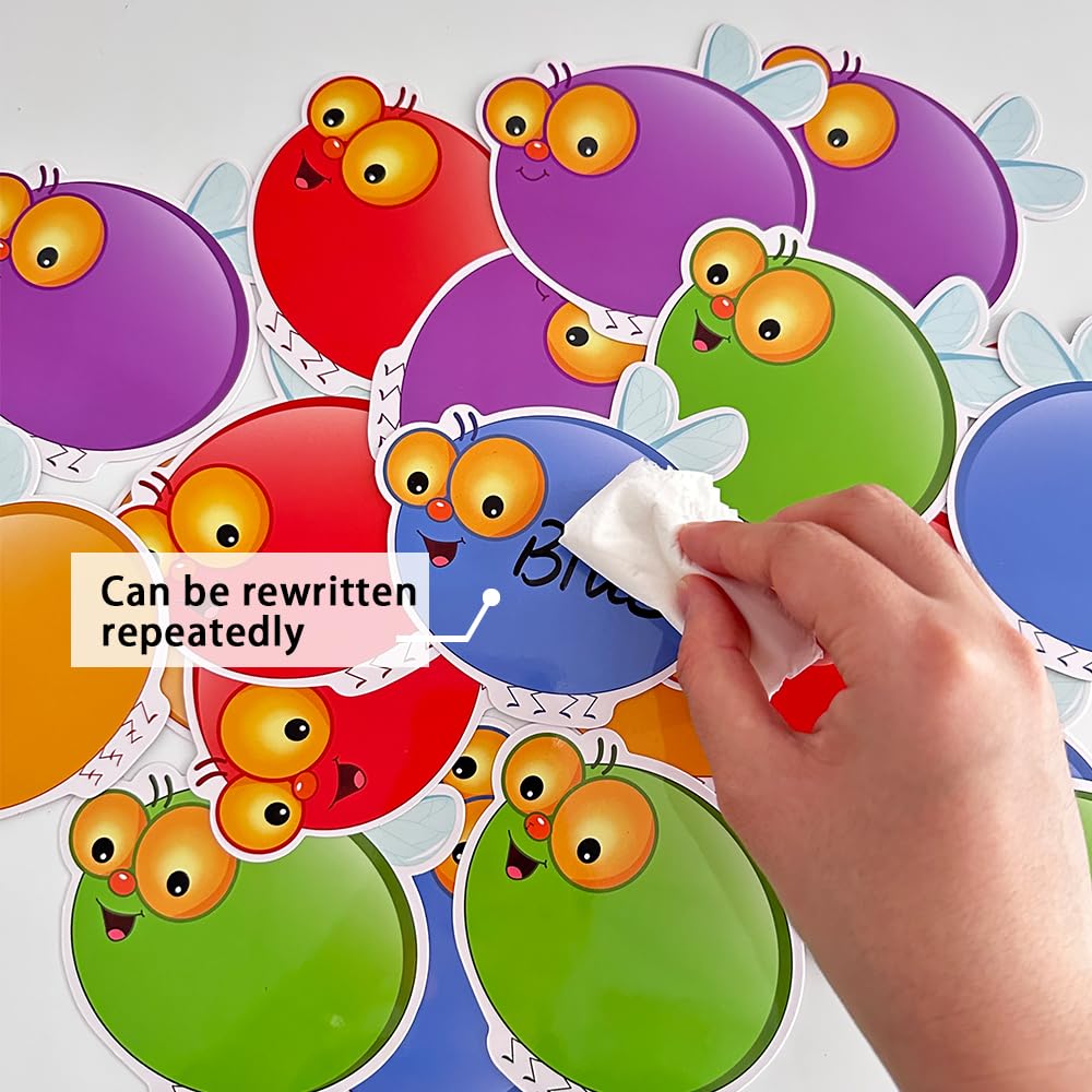 Lachilly Dry Erasable Fly Cards, Diy Swat Educational Learning Game For Kindergarten Classroom, Math Games, Sight Words Games, D