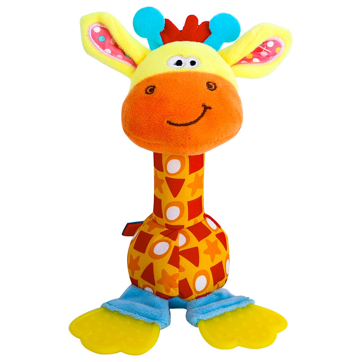 Huadada Baby Soft Rattles Shaker, Infant Developmental Hand Grip Baby Toys, Baby Sensory Learning Toys With Teether, Sounds For Baby And Stuff From 3-6-9-12 Months Old