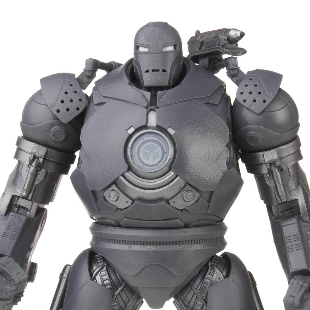 Marvel Hasbro Legends Series 6-Inch Scale Action Figure Toy 2-Pack Obadiah Stane And Iron Monger Infinity Saga Characters, Premium Design, 2 Figures And 8 Accessories
