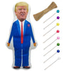 PapaLegba 8 inch Donald Trump Voodoo Doll Pin Holder with Pins, Stress Reliever Parody Doll Pin Cushion Political Gag Dog Gift -