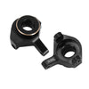 INJORA Brass Front Steering Knuckles Black RC Counterweights for 1/24 RC Crawler Axial SCX24 AXI90081 Upgrades Parts