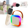 Mini Karaoke Machine For Kids,Portable Bluetooth Speaker With Wireless Karaoke Microphone,Music Toys Christmas Birthday Gifts Fo