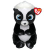 Ty Beanie Bellie Rukus - Black And White Skunk - 6''