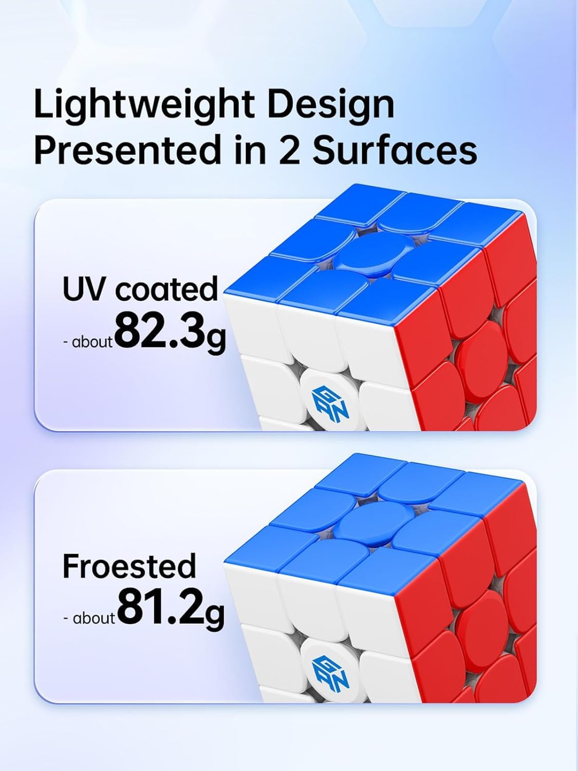 Hellocube Gan 356 M Maglev Uv Coated 2023 3X3 Speed Cube Flagship Stickerless