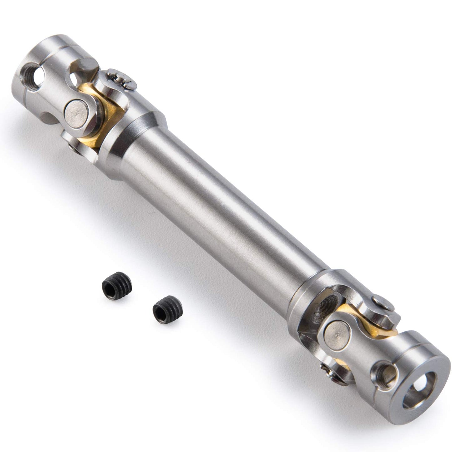 RC-Hub 1Pcs RC Driveshafts Metal Drive Shaft 45-50/47-57/55-67/60-80mm for 1:14 Tamiya Trailer Tractor Truck RC Crawler Car (60-