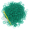3000Pcs Loom Rubber Bands Kit With 75 Clips,5 Hooks, Premium Bracelet Making Kit For Kids Weaving Diy Crafting Gift(Dark Green)