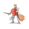 Papo -Hand-Painted - Figurine -Medieval-Fantasy -Red King Arthur -39950 - Collectible - For Children - Suitable For Boys And Gir