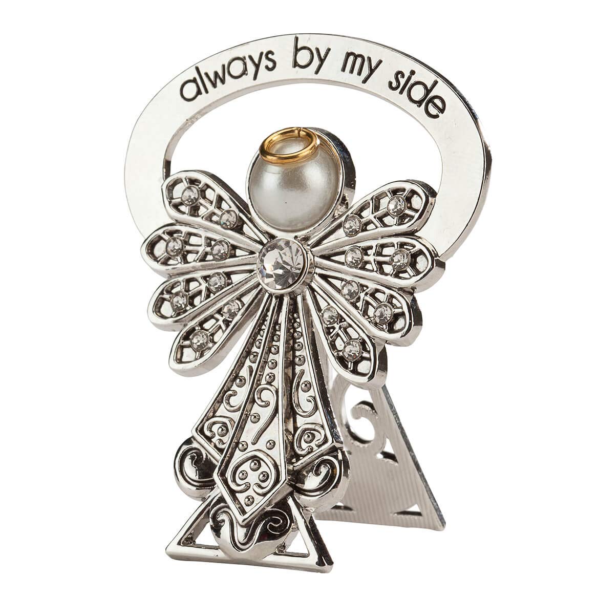 Roman, 2.5'' Rhd Bedside Angel-Crystal Crystal Wings Bedside Carding