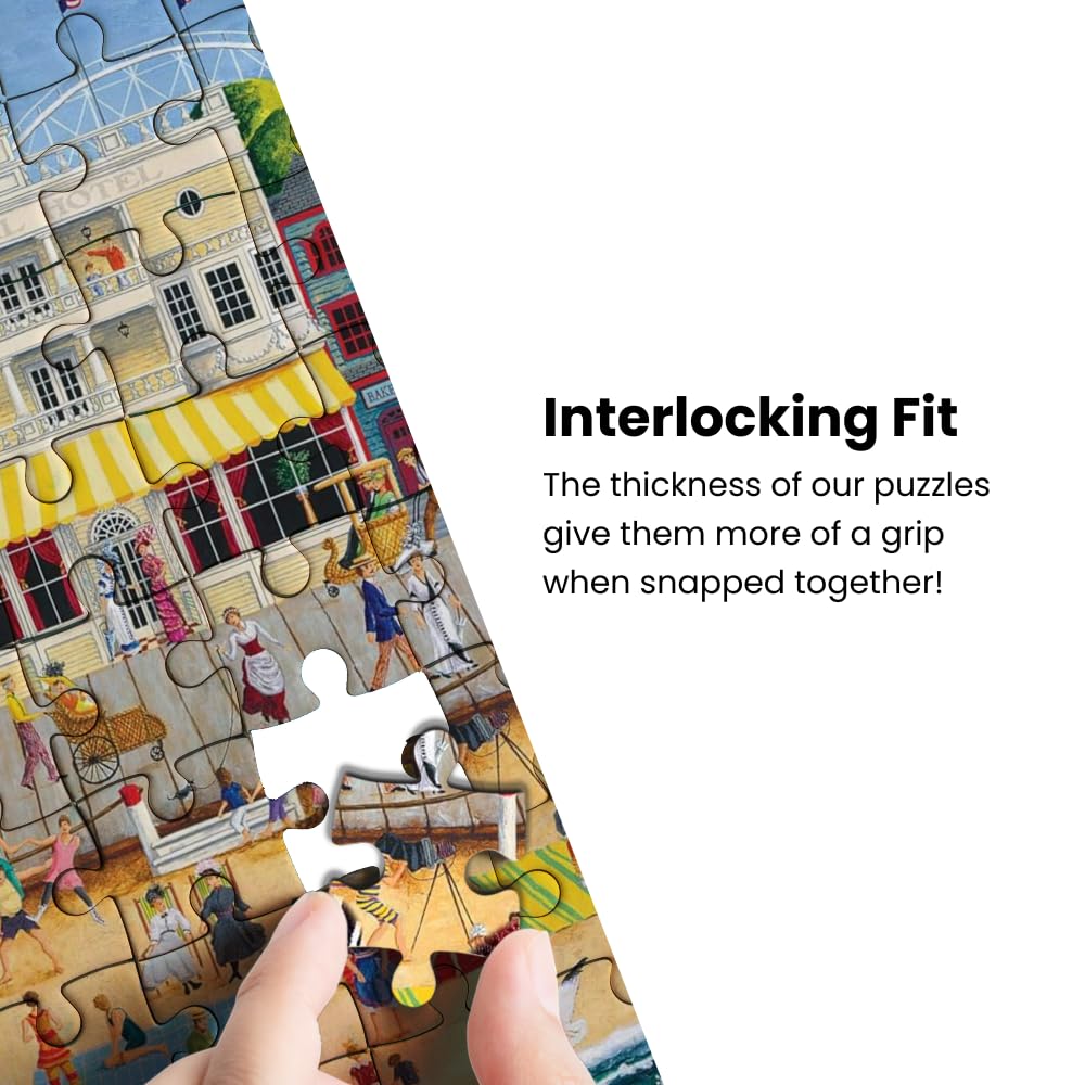 Masterpieces - 1000 Piece Jigsaw Puzzle, On The Boardwalk, Fun For Adults, Family, Kids, 19.25'' X 26.75''