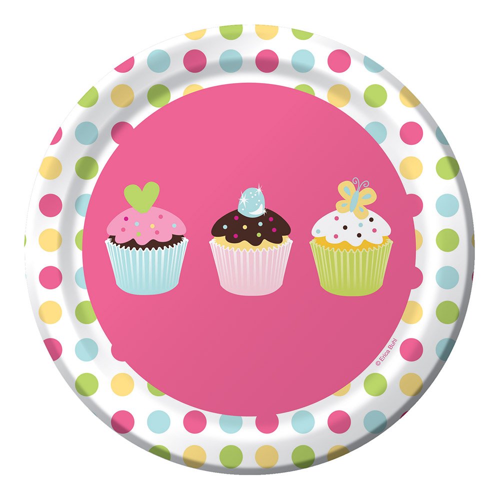 Creative Converting Sweet Treats Dessert Paper Plates (8 Count), 7