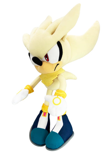 Great Eastern Entertainment Sonic The Hedgehog Super Silver Plush 10" H - Multi Polyester, Model 77393