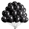 EMART 100pcs Black Balloons, 12 Inch Latex Helium Quality for Birthday, Wedding, Baby Shower Decor