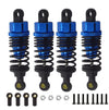 Aluminum RC Shocks Absorbers Damper for Tamiya TT01 Mf-01x 1/10 RC Car Upgrade Parts 4 pcs/Set(Navy Blue)