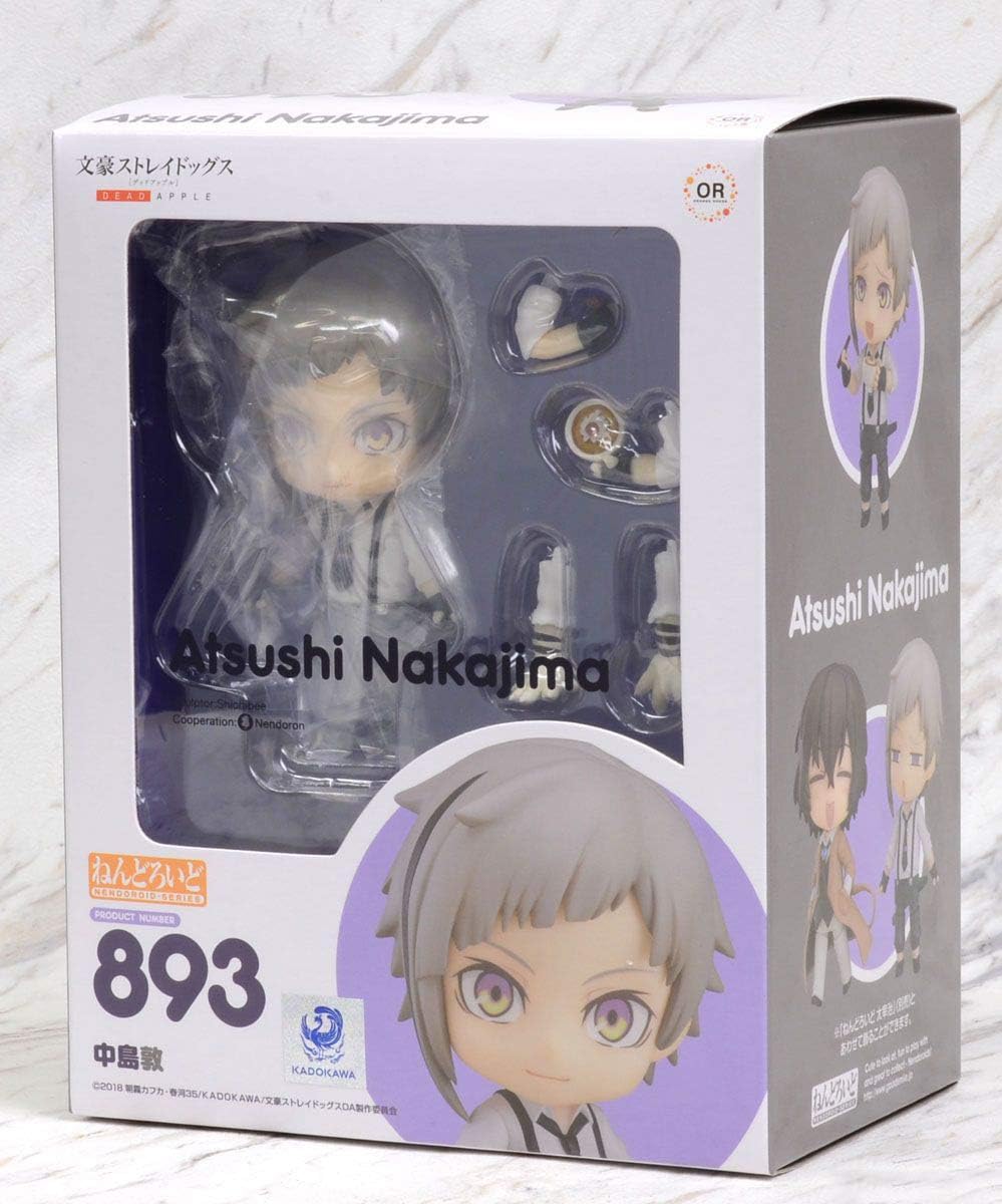 Orange Rouge JAN188700 Bungo Stray Dogs: Atsushi Nakajima Nendoroid Action Figure, Multicolor