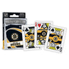 Masterpieces Family Games - Nhl Boston Bruins Playing Cards - Officially Licensed Playing Card Deck For Adults, Kids, And Family