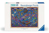 Ravensburger Constellations Jigsaw Puzzle - 2000 Piece Stellar Zodiac Map Puzzle | Unique Softclick Technology | Bright, Glare-F