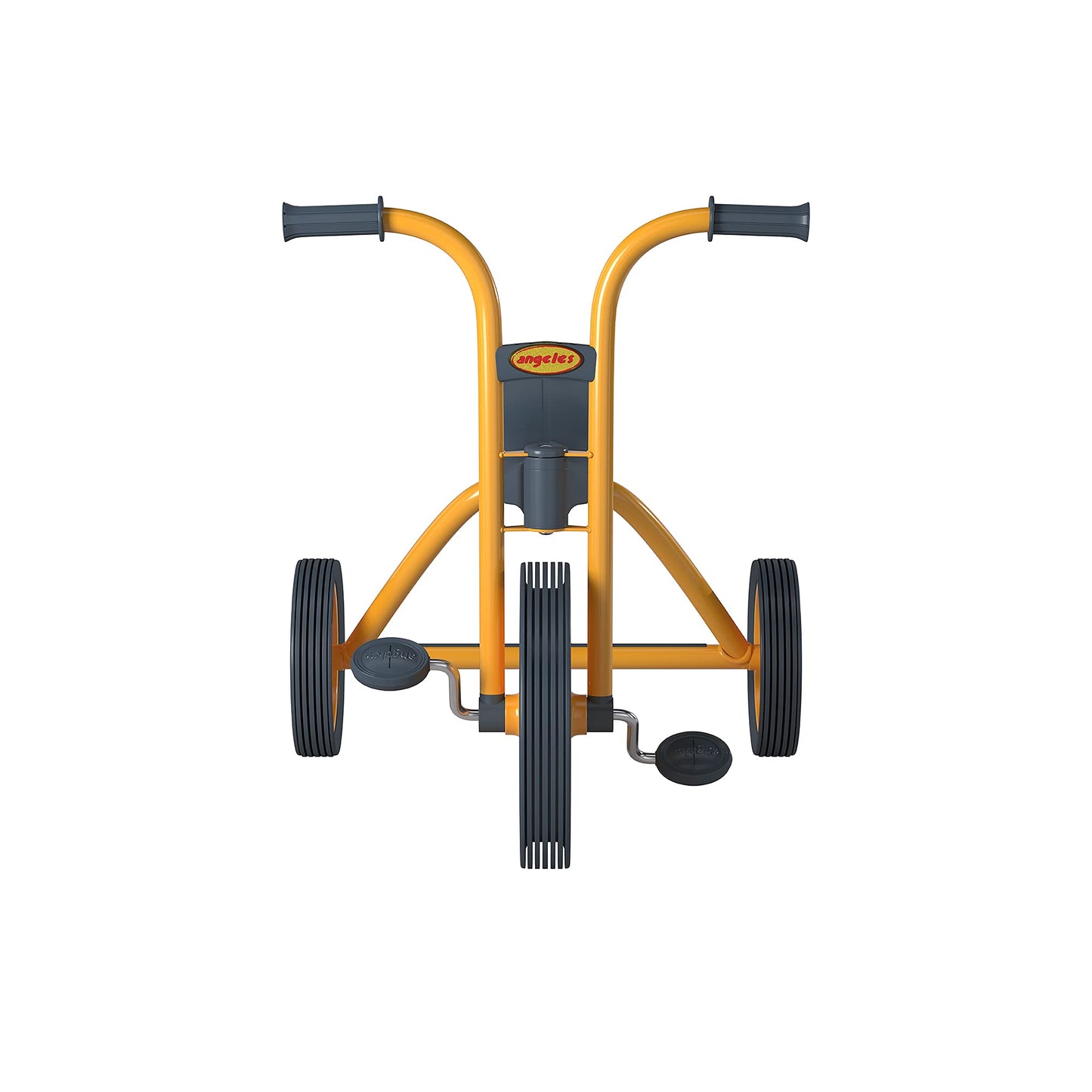 Myrider Toddler Trike, Kids Tricycle For Preschool, Daycare, Playground Kids Tricycles, Rubber Tires, Yellow/Black, 12'' Midi