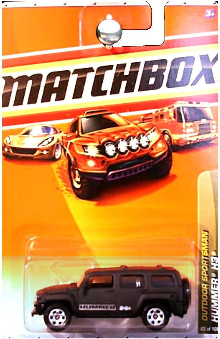 Matchbox 2010, Hummer H3 83/100, Outdoor Sportsman. 1:64 Scale.
