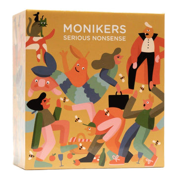 Monikers Cmyk Serious Nonsense With Shut Up & Sit Down - A Dumb Party Game That Respects Your Intelligence