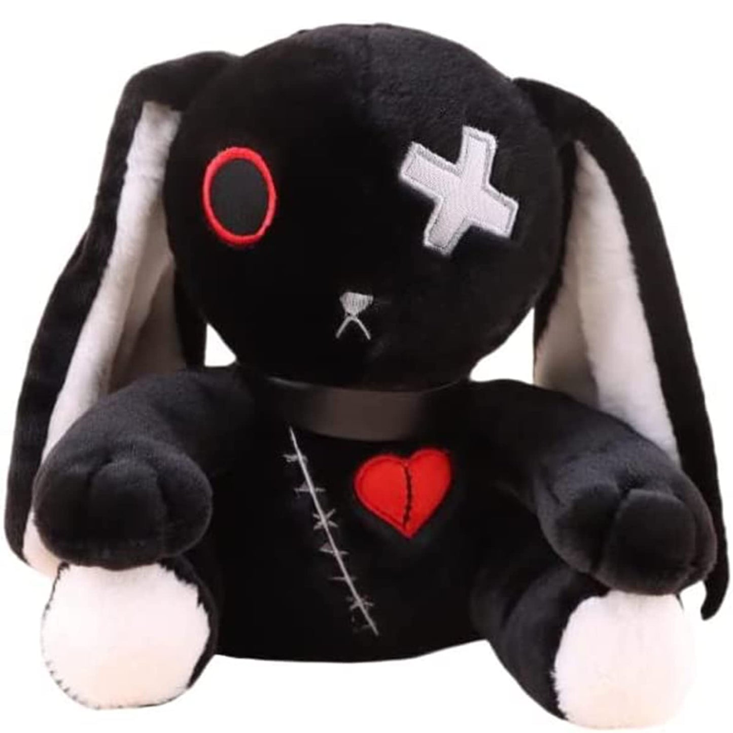 Lvqing Rabbit Plush Doll, Crazy Rabbit Plush Toy, Halloween Scary Rabbit Stuffed Animal Long Ears Standing Toy, Suitable For Fan