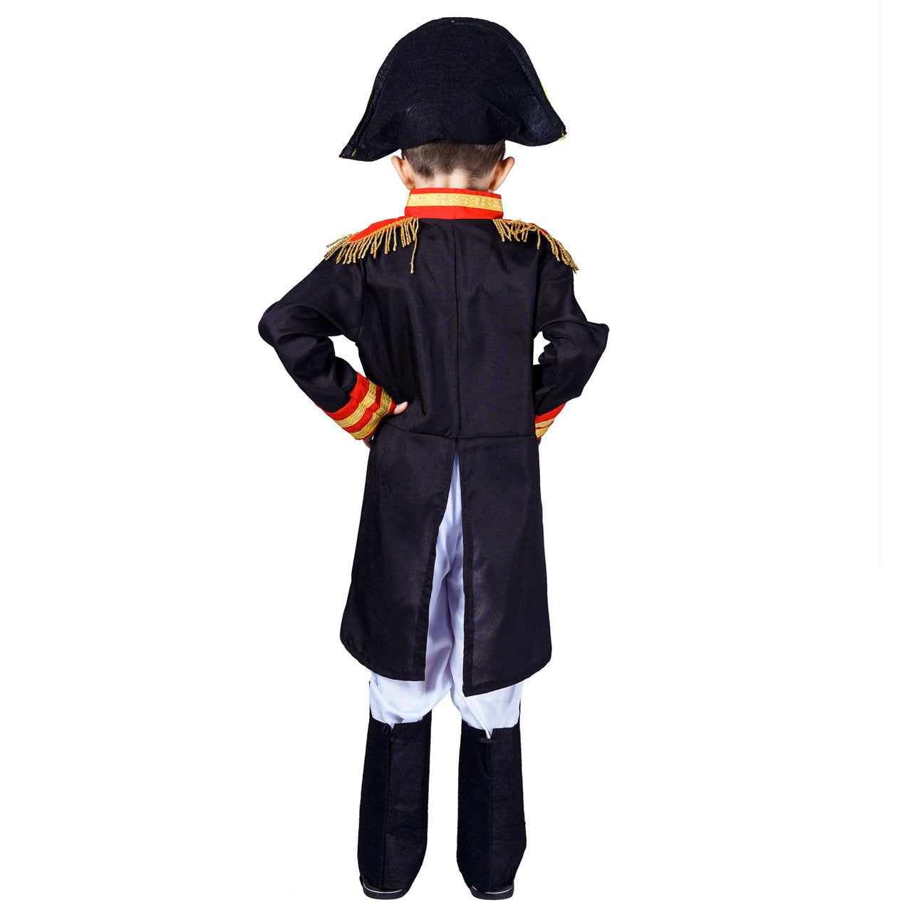 Kalcykizz Boy'S Napoleon Costume Navy Red Yellow (14-16Y)