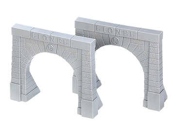 Lionel Railroad Tunnel Portals Model Train Structure Accessory Two Pack (612896)