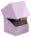 Ultimate Guard Boulder Solid 100+, Deck Case For 100 Double-Sleeved Tcg Cards, Light Lavender, Secure & Durable Storage For Trad